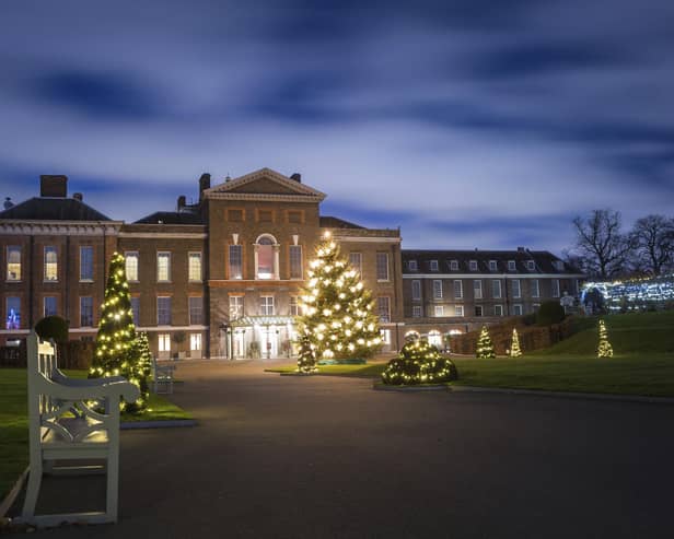 Kensington Palace is beautiful at Christmas (photo: Historic Royal Palaces / SWNS)