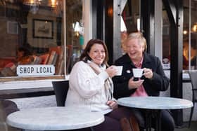 Faye Silver and Susie Bewell Directors of Raymond James, Hitchin in Hitchin Town Centre