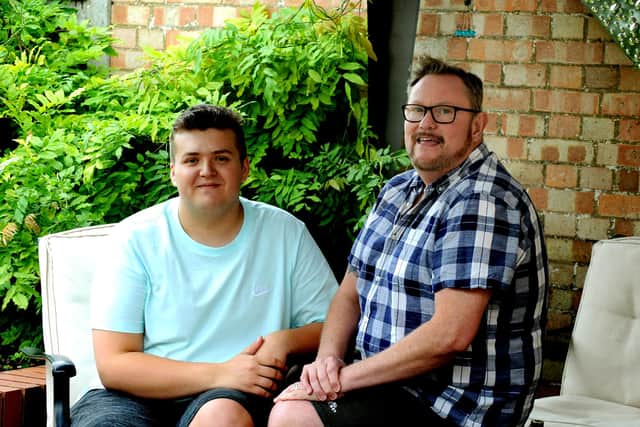 Jack and Andy say fostering is the best thing they've ever done.