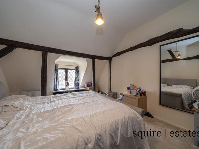The upstairs retains the period charm similarly to the groundfloor.