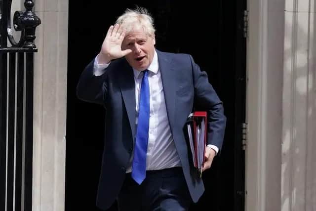 Mr Johnson will end his premiership as Prime Minister tomorrow (September 6).