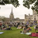 The garden party is expected to draw thousands of people.