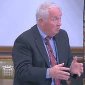 Sir Mike Penning in Westminster Hall