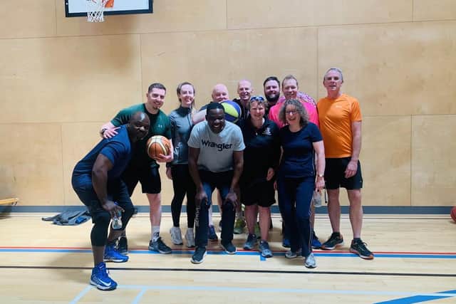 Fromm left: Mr Tembo, Mr Thomas, Ms Froud, Mr Moyo, Mr Bilton, Mr Dilks, Mrs Donovan, Mr McGuigan, Mr Burgin, Ms Chabrel and Mr McDonagh