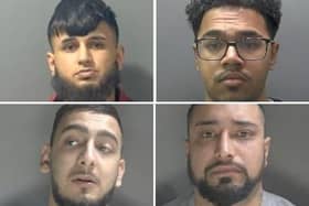 Clockwise from top left: Mohammed Sohail Khan; Muhammed Tawhid; Adeeb Mohammed; Hamza Aftab