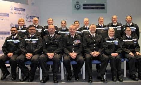 The new officers joining Hertfordshire Constabulary
