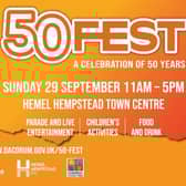 50 Fest comes to Hemel Hempstead next month