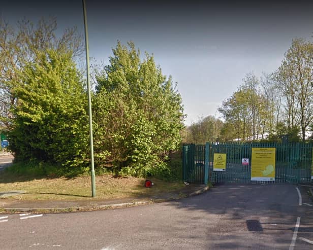 The planned ‘shredding building’ is at the Waterdale waste transfer station