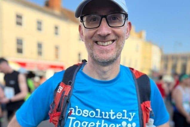 Ian Painter completed the London Marathon in aid of the charity Absolutely Together, raised £2,680