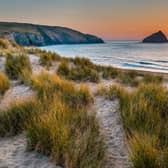 Golden Sunset at Holywell Bay - Paul - stock.adobe.com