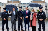 Policing Minister Sarah Jones visits Hemel Hempstead to hear about how the force plans to use Respect Orders