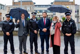 Policing Minister Sarah Jones visits Hemel Hempstead to hear about how the force plans to use Respect Orders