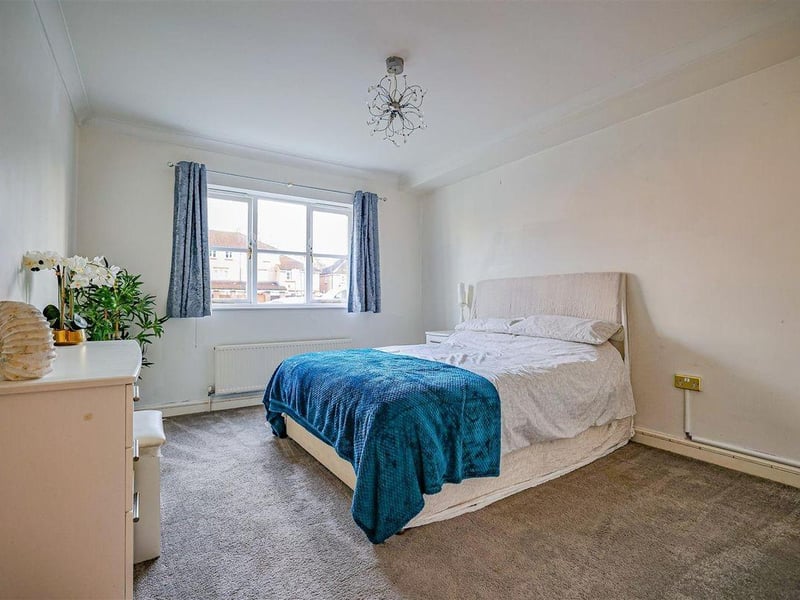 One of two double bedrooms.
