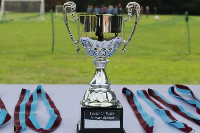 Lockers Park Community Cup for the winning team