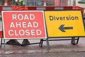 Here are the road closures for this week