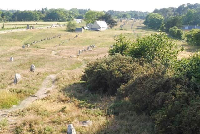 Standing stones at Carnac.