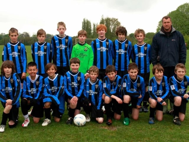Berko Raiders U12s in 2010
