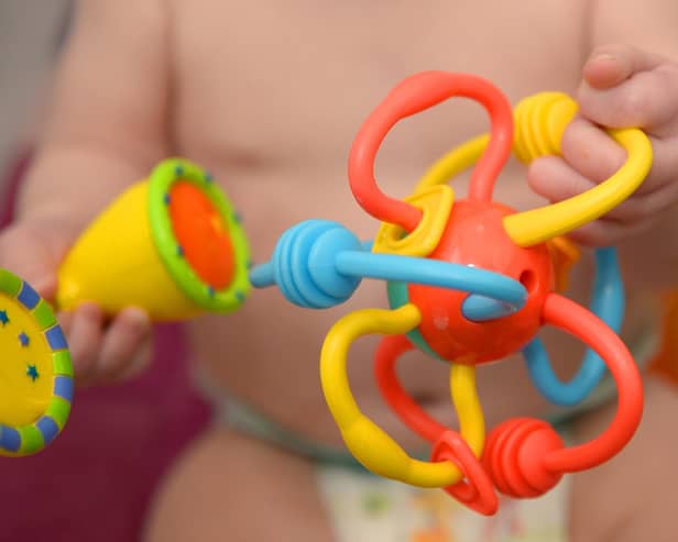 Fewer people across England and Wales are giving birth. Image: Anthony Devlin PA