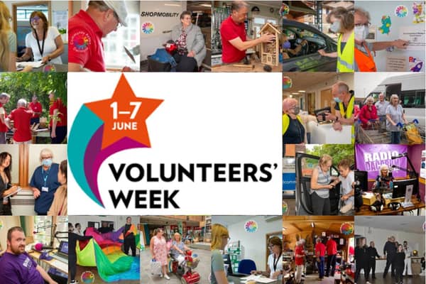 'Let's celebrate Volunteer Week together' is the message from CAD
