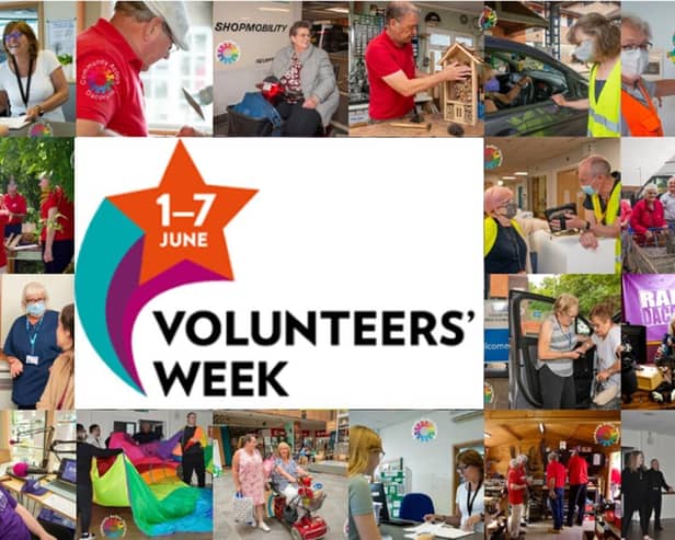 'Let's celebrate Volunteer Week together' is the message from CAD
