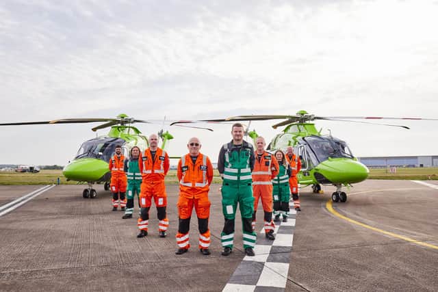 National Children's Air Ambulance (NCAA) Full Fleet & Crew