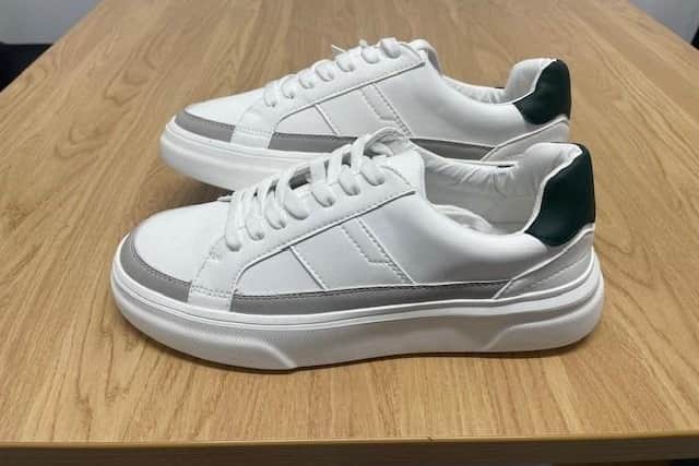 The trainers Daniel is believed to be wearing