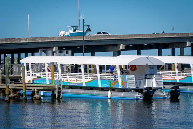 Take a fun trip on the water ferry to Bradenton