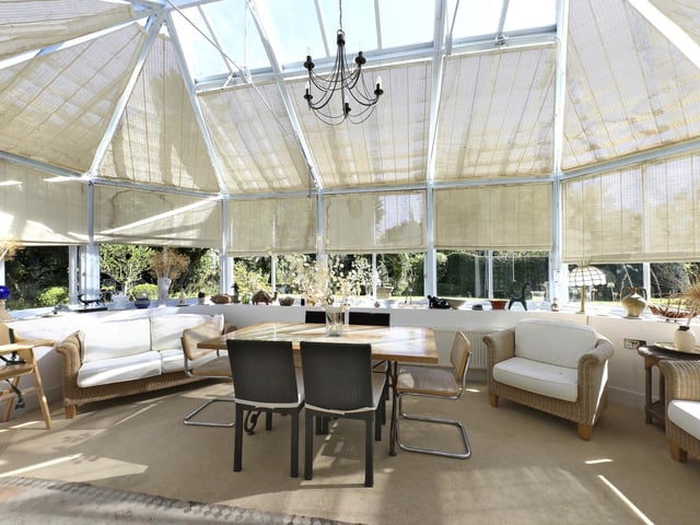The Pale Farm offers versatile accommodation which includes a large conservatory with beautiful across the rear garden