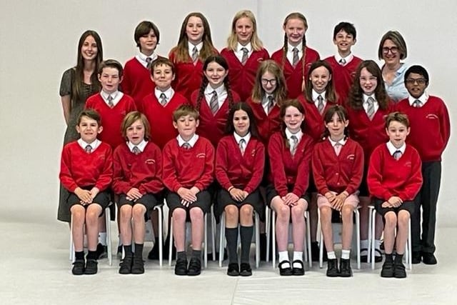 Leavers at St Thomas More Catholic Primary School in Berkhamsted.