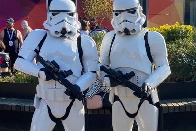 Look out for stormtroopers who will be on a ‘Trooping for Mind’, sponsored walk on Saturday (July 23)