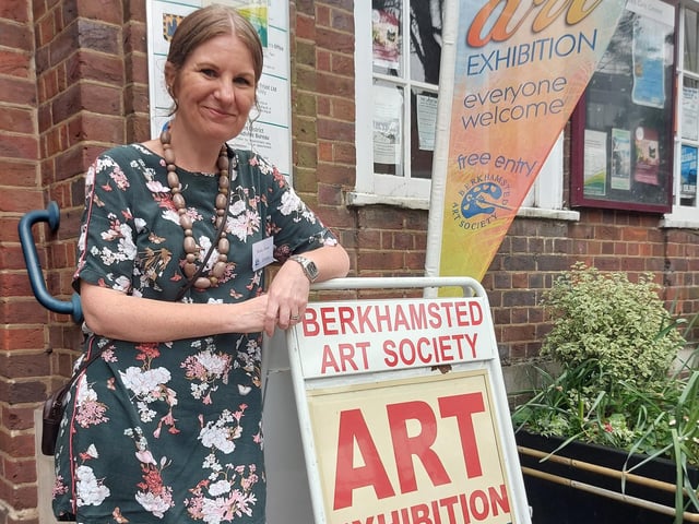 The exhibit was held at Berkhamsted Civic Centre. 
Photo: Brian O’Carroll