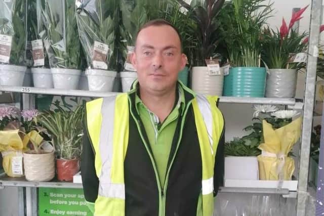 Asda Porter Leeroy went out of his way to help the disabled customer whose car had broken down in