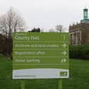 Hertfordshire County Hall, Hertfordshire County Council. Credit: Will Durrant/LDRS