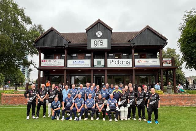 The New Zealand and Rest of the World cricketers who played at Hemel Hempstead.