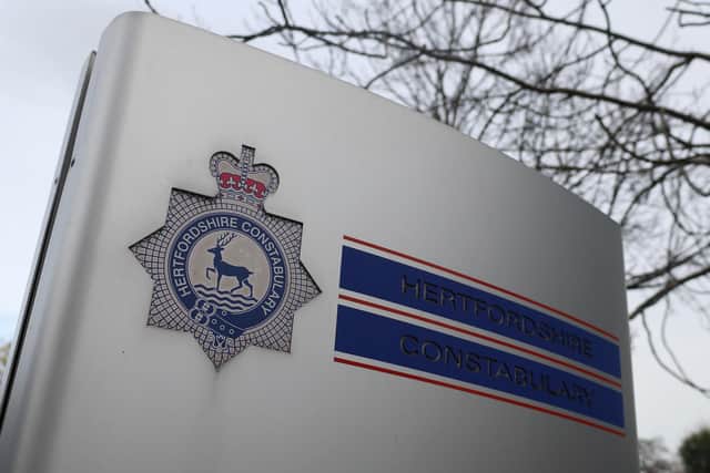Hertfordshire Constabulary. Credit: Will Durrant/LDRS