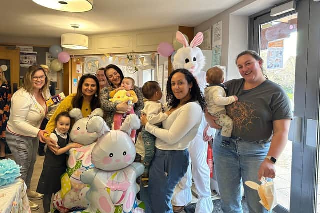 Local community enjoying St Pauls Easter event
