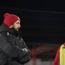 Lee Allinson says he may look at different options as the season comes to a close. Photo: Jemma Sear/HHTFC.