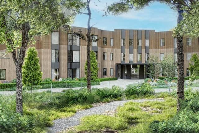 A computer-generated image showing how the proposed dementia nursing home could have looked. Credit: Gillings Planning/Dacorum Borough Council.