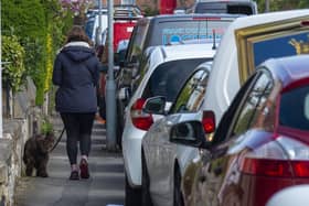 Kerb parking image for illustration purposes. Photo: Lisa Ferguson.