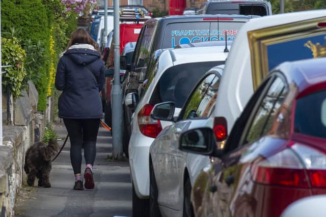 Kerb parking image for illustration purposes. Photo: Lisa Ferguson.