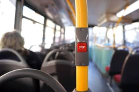 Bell onboard a bus. Picture: Shutterstock