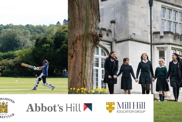Abbot’s Hill, part of the Mill Hill Education Group, is delighted to announce a new three-year sponsorship agreement with Berkhamsted Cricket Club.