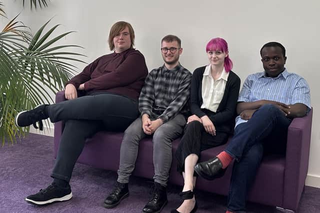 Experts By Experience L R Ellis, Dom, Katie, CJ.