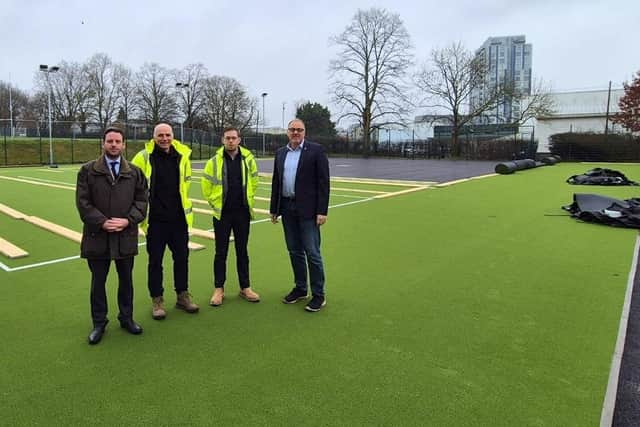 The new facilities should be ready in March