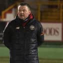 Brad Quinton is keen to recruit well in the summer. Photo: HHTFC.