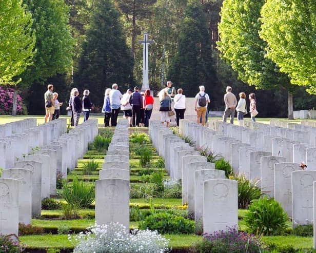 A CWGC Cemetery