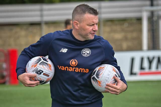 Brad Quinton has been happy with his new arrivals as well as those who have remained at the club. Photo: HHTFC