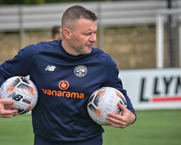 Brad Quinton has been happy with his new arrivals as well as those who have remained at the club. Photo: HHTFC