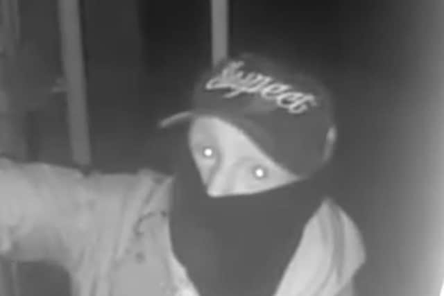 Police officers want to speak to this man