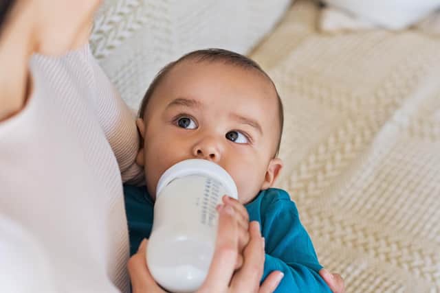 The card can be used to buy plain liquid cow’s milk and infant formula milk.